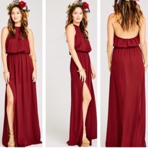 SMYM Heather Halter Dress